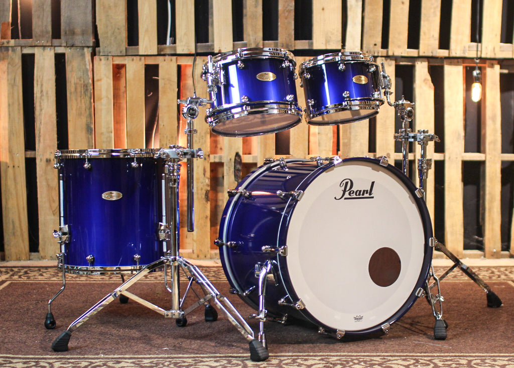 Pearl Reference One Kobalt Blue Fade Metallic Lacquer Drum Set - 22,10 –  The Drum Shop