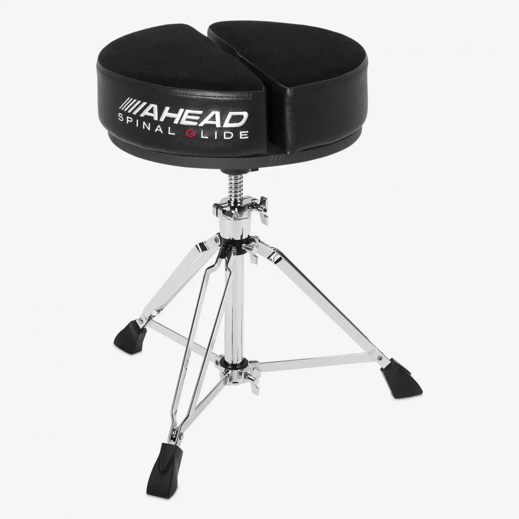 Ahead Spinal Glide Round Top Throne Black The Drum Shop