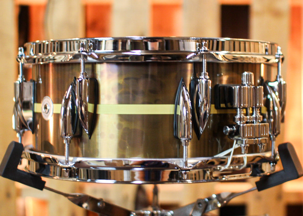 Sonor 13x5.75 Benny Greb Signature Brass Snare Drum – The Drum Shop