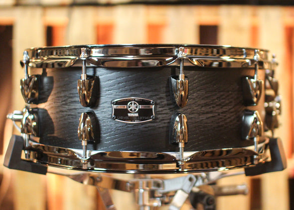 Yamaha 14x5.5 Live Custom Hybrid Oak Uzu Charcoal Sunburst Snare Drum