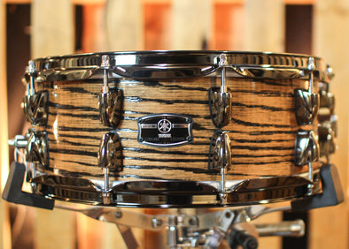 Yamaha 14x5.5 Live Custom Hybrid Oak Uzu Natural Snare Drum