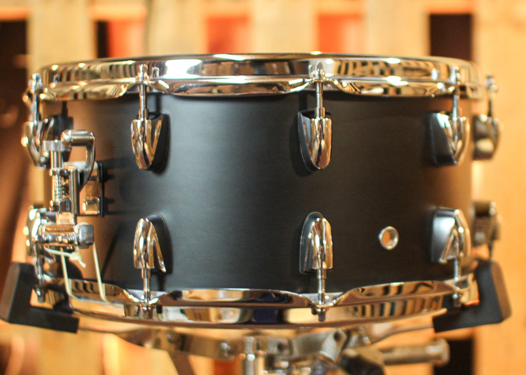 Yamaha 14x6.5 Tour Custom Maple Licorice Satin Snare Drum – The