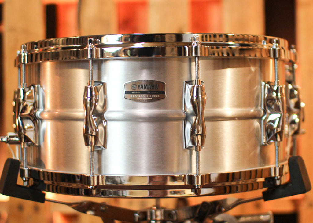 Yamaha recording custom snare aluminium sale
