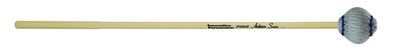 Medium Hard Marimba Mallets - Light Gray Yarn - Rattan