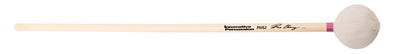 Medium Soft Bass Marimba Mallets - White Yarn - Rattan