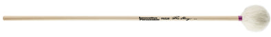 Medium Soft Bass Marimba Mallets - White Yarn - Birch