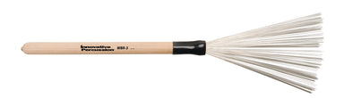 Wire Brush - Medium / Fixed Wood Handle