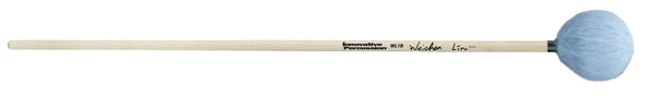 Bass Marimba Mallets - Sky Blue Yarn - Birch