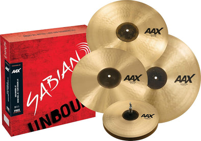 Sabian AAX Promotional Cymbal Set - 14/16/18/21 - 25005XCP