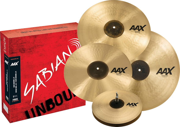 Sabian AAX Promotional Cymbal Set - 14/16/18/21 - 25005XCP