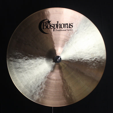 Bosphorus 22" Traditional Thin Ride - 2258g