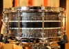 Craviotto 6.5x14 20th Anniversary Q1 Stacked Curly/Maple/Curly Lacquer w/ MOP Inlays Snare Drum