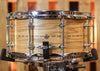 Craviotto 6.5x14 Custom Shop 10-Lug Oak Satin Oil w/ Cherry Inlay Snare Drum