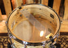 Craviotto 6.5x14 Custom Shop 10-Lug Light Burned Ash Satin Oil Snare Drum