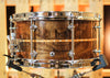 Craviotto 7x13 Custom Shop 8-Lug Walnut Lacquer w/ Cherry Inlay Snare Drum