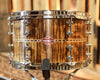 Craviotto Private Reserve Curly Maple Burned Satin Oil Drum Set - 18,12,14
