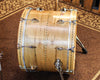 Craviotto Private Reserve Figured Ambrosia Satin Oil w/ Maple Inlay Drum Set - 20,10,12,14