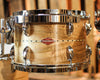 Craviotto Private Reserve Figured Ambrosia Satin Oil w/ Maple Inlay Drum Set - 20,10,12,14