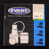 Evans G Plus Clear Tom Batter - 8"