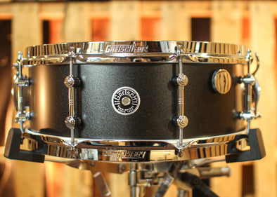 Gretsch 6.5x14 USA Custom Hammered Chrome Over Brass Snare Drum – The Drum  Shop
