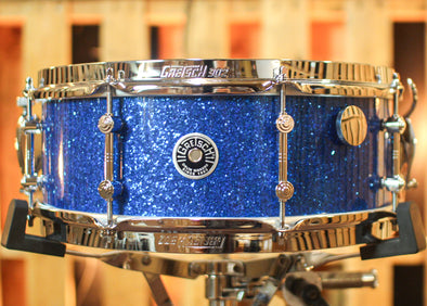 Gretsch 5.5x14 Limited Edition Blue Glass Brooklyn Standard Snare