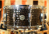 Gretsch 6.5x14 Full Range Hammered Black Steel Snare Drum