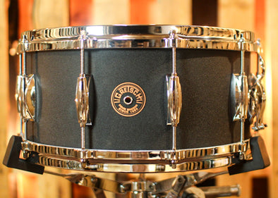 Gretsch 6.5x14 USA Custom Black Copper Snare Drum