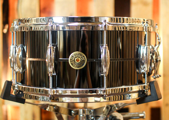 Gretsch 6.5x14 USA Custom Solid Steel Snare Drum