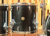 Gretsch USA Custom Satin Dark Ebony Drum Set - 22,8,10,12,14,16 - SO#1332442