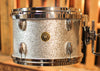 Gretsch USA Custom Silver Sparkle Nitron Drum Set - 14x18,8x12,14x14 - SO#1323839