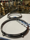 USED Unbranded 12" Die Cast Hoops Black 6 Lug