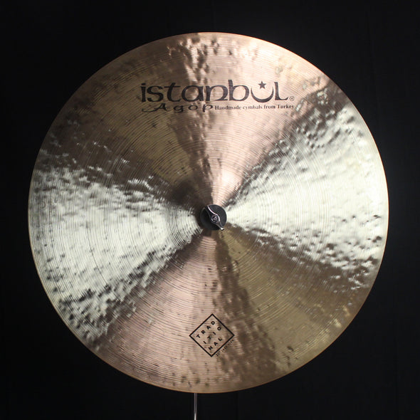 Istanbul Agop 22" Traditional Jazz Medium Ride - 2488g