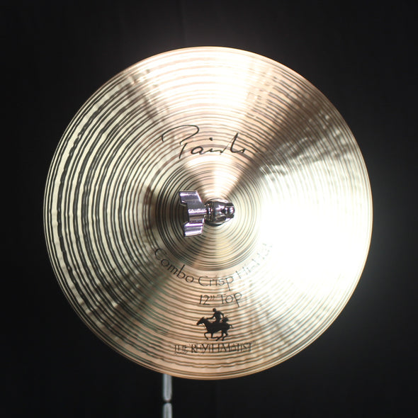 Paiste 12" Signature "Rhythmatist" Combo Crisp Hi Hats - 951g/1121g