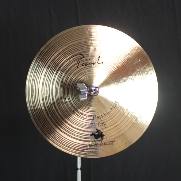 Paiste 12" Signature "Rhythmatist" Combo Crisp Hi Hats - 962g/1104g