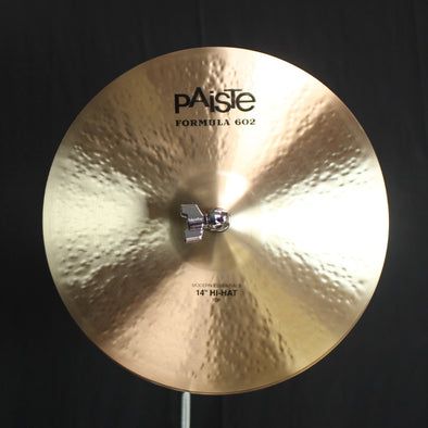 Paiste 14" Formula 602 Modern Essentials Hi Hats - 862g/1145g