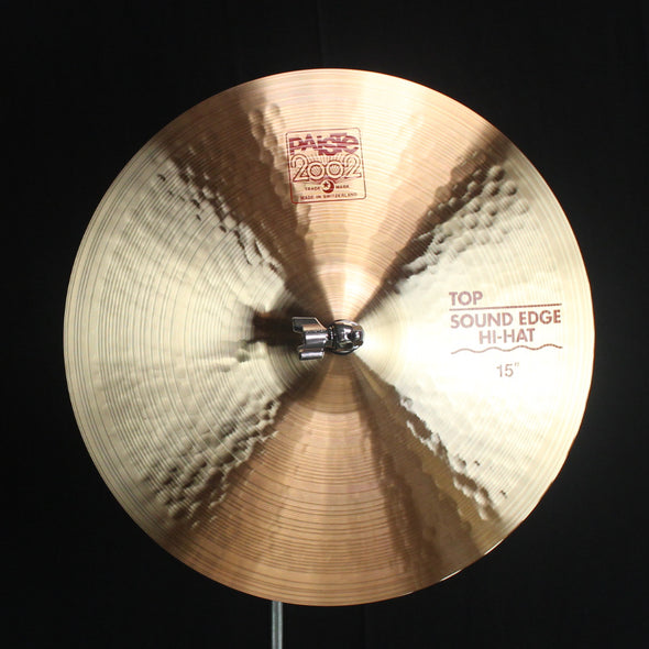 Paiste 15" 2002 Sound Edge Hi Hats - 1127g/1257g