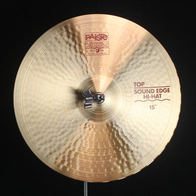 Paiste 15" 2002 Sound Edge Hi Hats - 1129g/1269g
