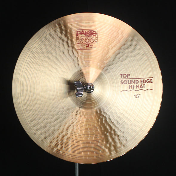Paiste 15" 2002 Sound Edge Hi Hats - 1129g/1269g
