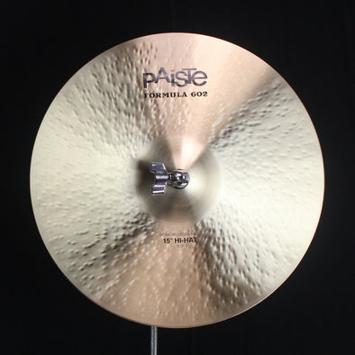 Paiste 15" Formula 602 Modern Essentials Hi Hats - 1069g/1338g