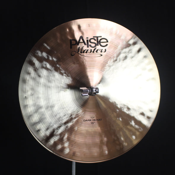 Paiste 15" Masters Dark Hi Hats - 879g/1361g