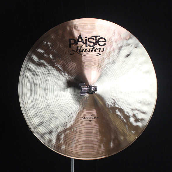 Paiste 15" Masters Dark Hi Hats - 901g/1392g