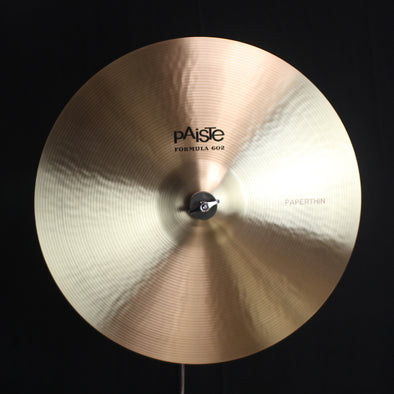 Paiste 18" Formula 602 Classic Paperthin - 1193g