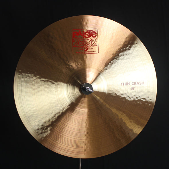 Paiste 19" 2002 Thin Crash - 1483g