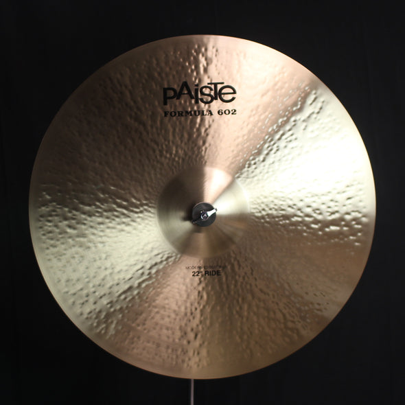 Paiste 22" Formula 602 Modern Essentials Ride - 3028g