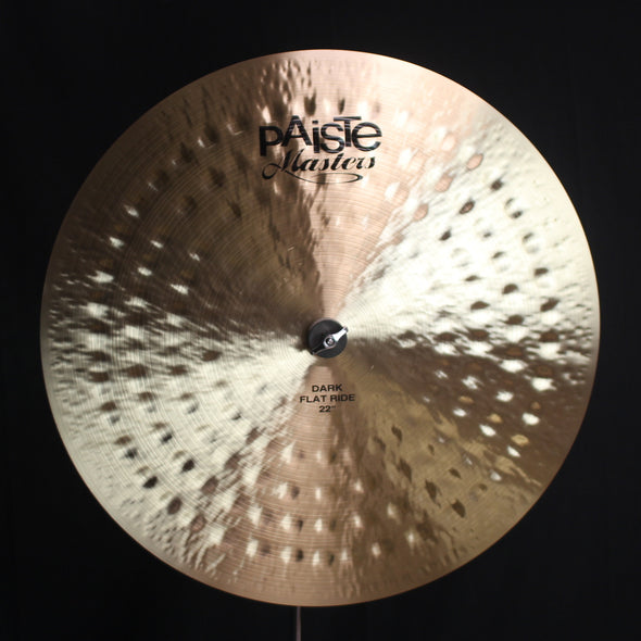Paiste 22" Masters Dark Flat Ride - 2704g