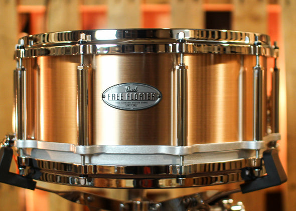Pearl 14x6.5 Free Floating Phosphor Bronze Snare Drum
