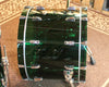 Pearl Crystal Beat Emerald Glass Acrylic Drum Set - 22x16,10x7,12x8,16x15