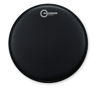 Aquarian Response 2 Texture Coated Black Batter Head - 13" - TCRSP2-13BK