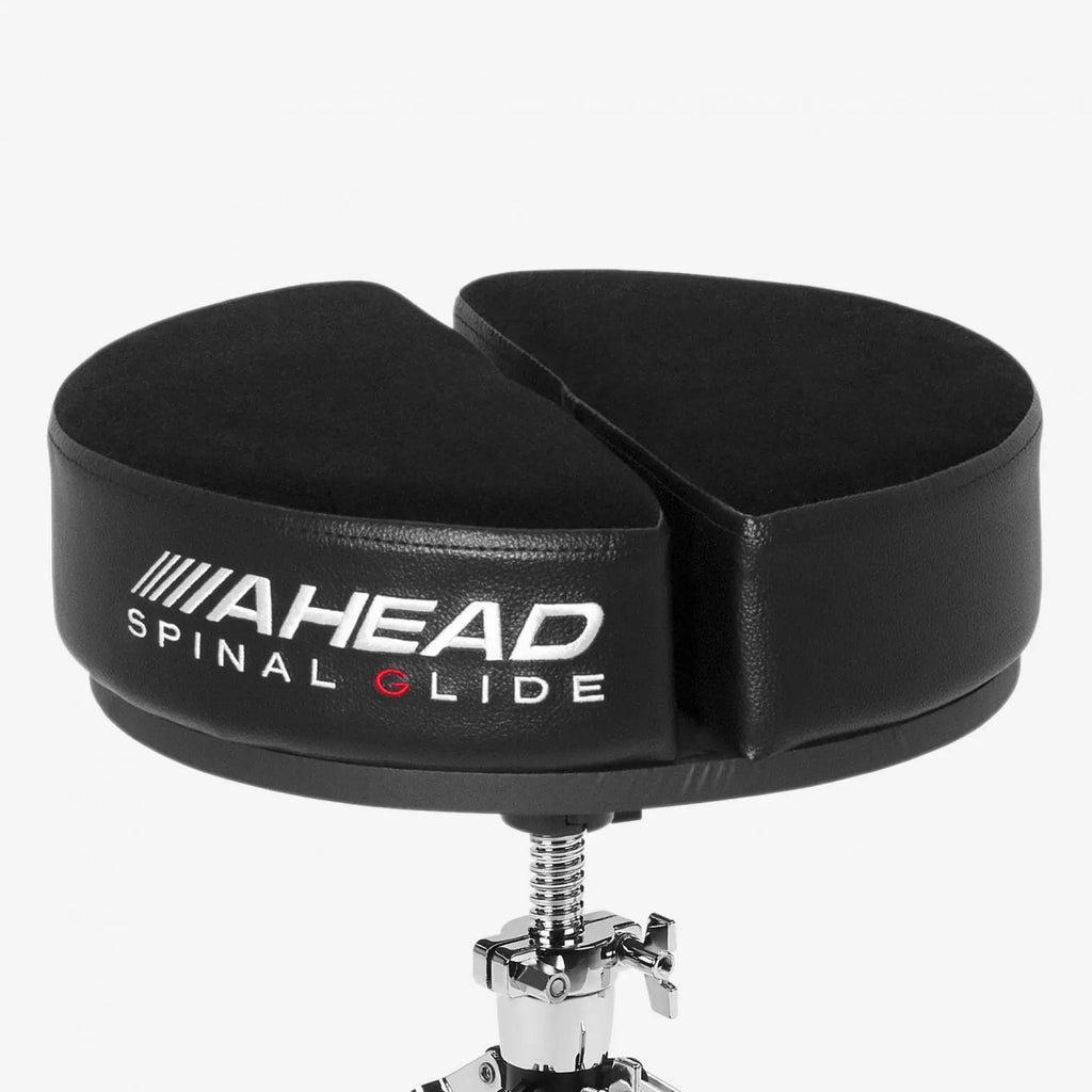 Ahead Spinal Glide Round Top Throne - Black – The Drum Shop