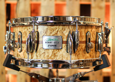 Sonor 13x5.75 Benny Greb Signature Beech Snare Drum